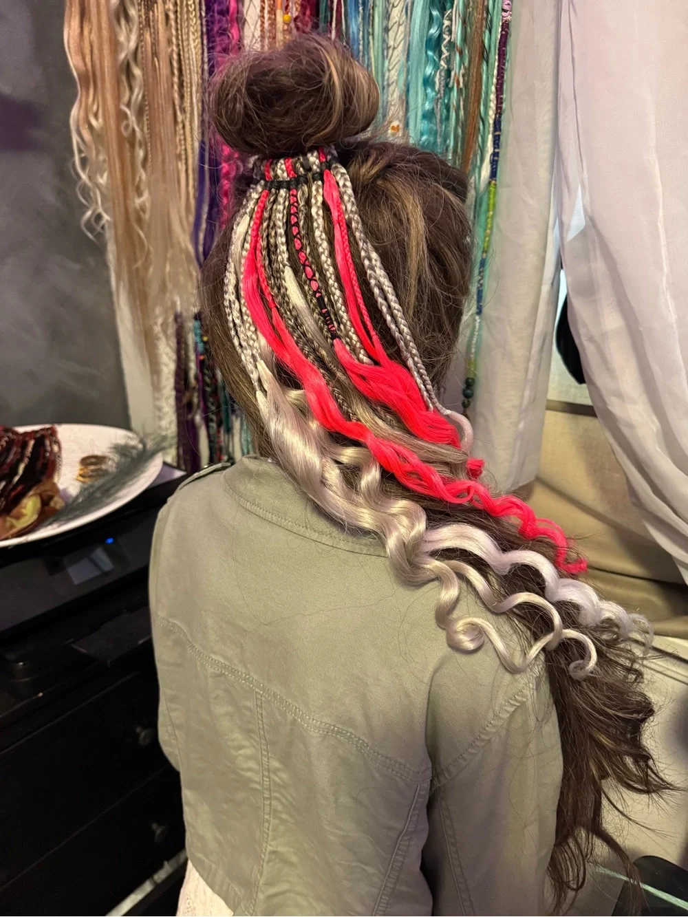 Handmade standout synthetic